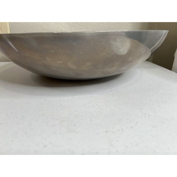 Vintage Towle Silversmiths Silver Aluminum Decorative Mother of Pearl Inlay Bowl - Picture 4 of 7